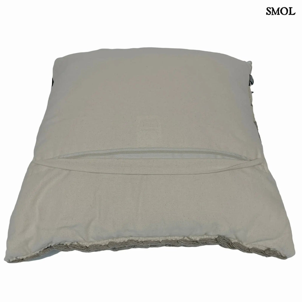 Pamut Díszpárna, 45x45 | SOSENE | SMOL - cipzár