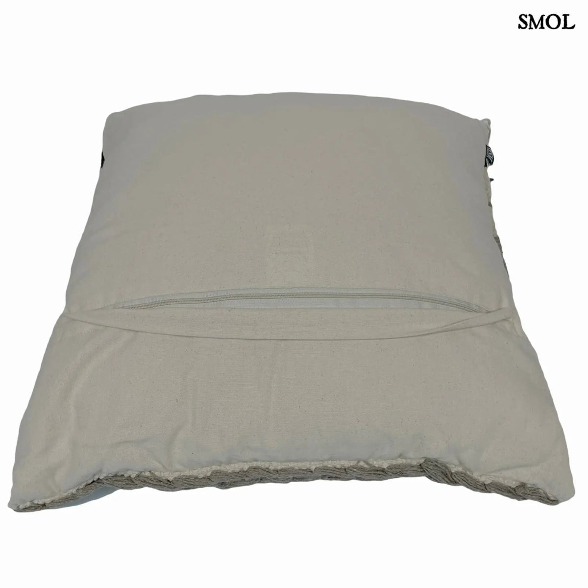 Pamut Díszpárna, 45x45 | SOSENE | SMOL - cipzár