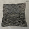 Pamut Díszpárna - fekete-szürke, 45x45 | LUTELU