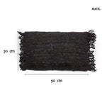 Pamut Díszpárnahuzat, 30x50 | GEE BLACK NAVY - SMOL