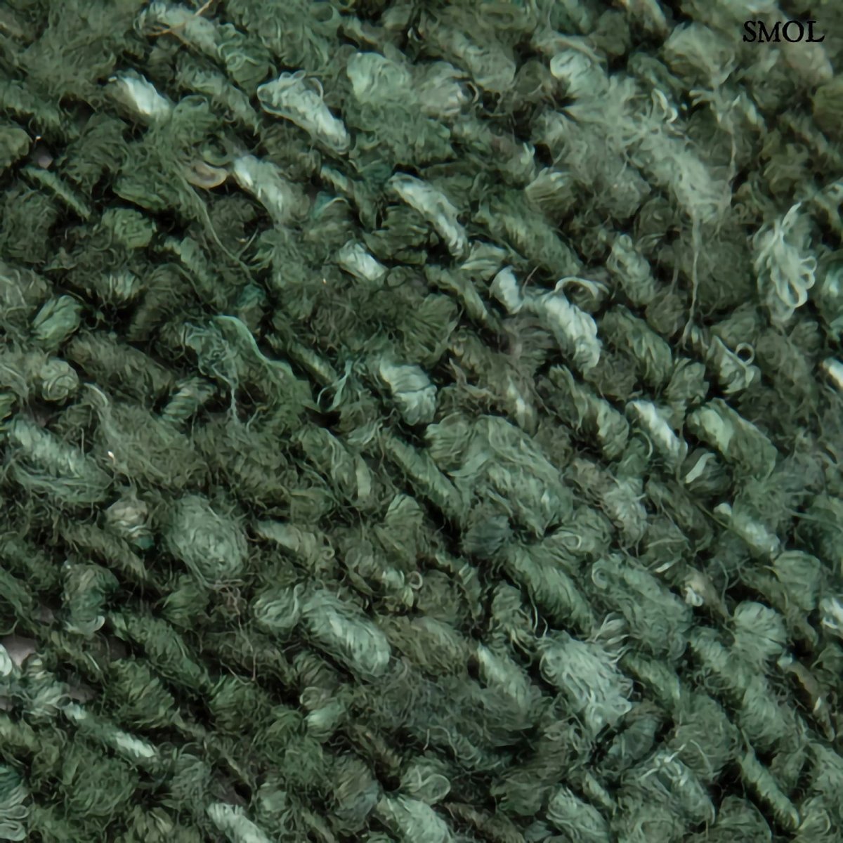 Zöld díszpárnahuzat textúra nagyítva