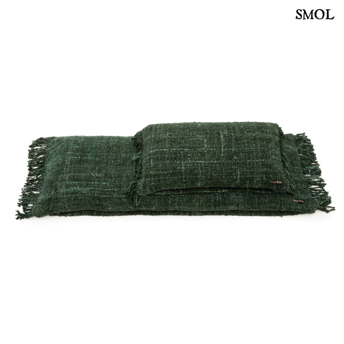 Zöld díszpárnahuzat két méretben