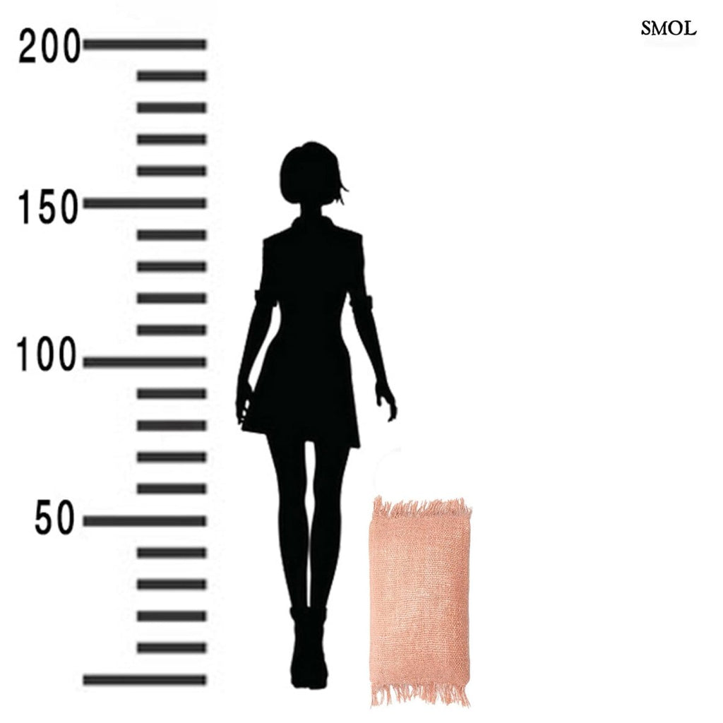 Pamut Díszpárnahuzat, 30x50 | GEE SALMON - SMOL