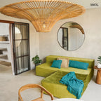 Pamut Díszpárnahuzat, 35x100 | GEE AQUA - SMOL