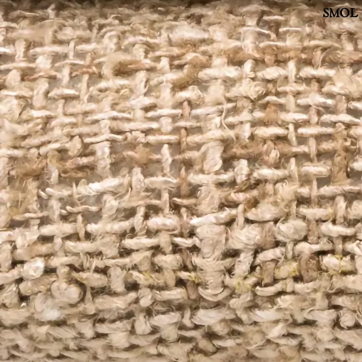 Natúr pamut díszpárnahuzat 100x35 cm-es méretben textúra nagyítva