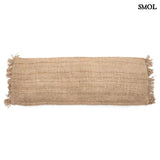 Dekorativer Kissenbezug aus Baumwolle, 35 x 100 cm | GEE BEIGE