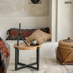 Pamut Díszpárnahuzat, 35x100 | GEE ORANGE BLACK - SMOL