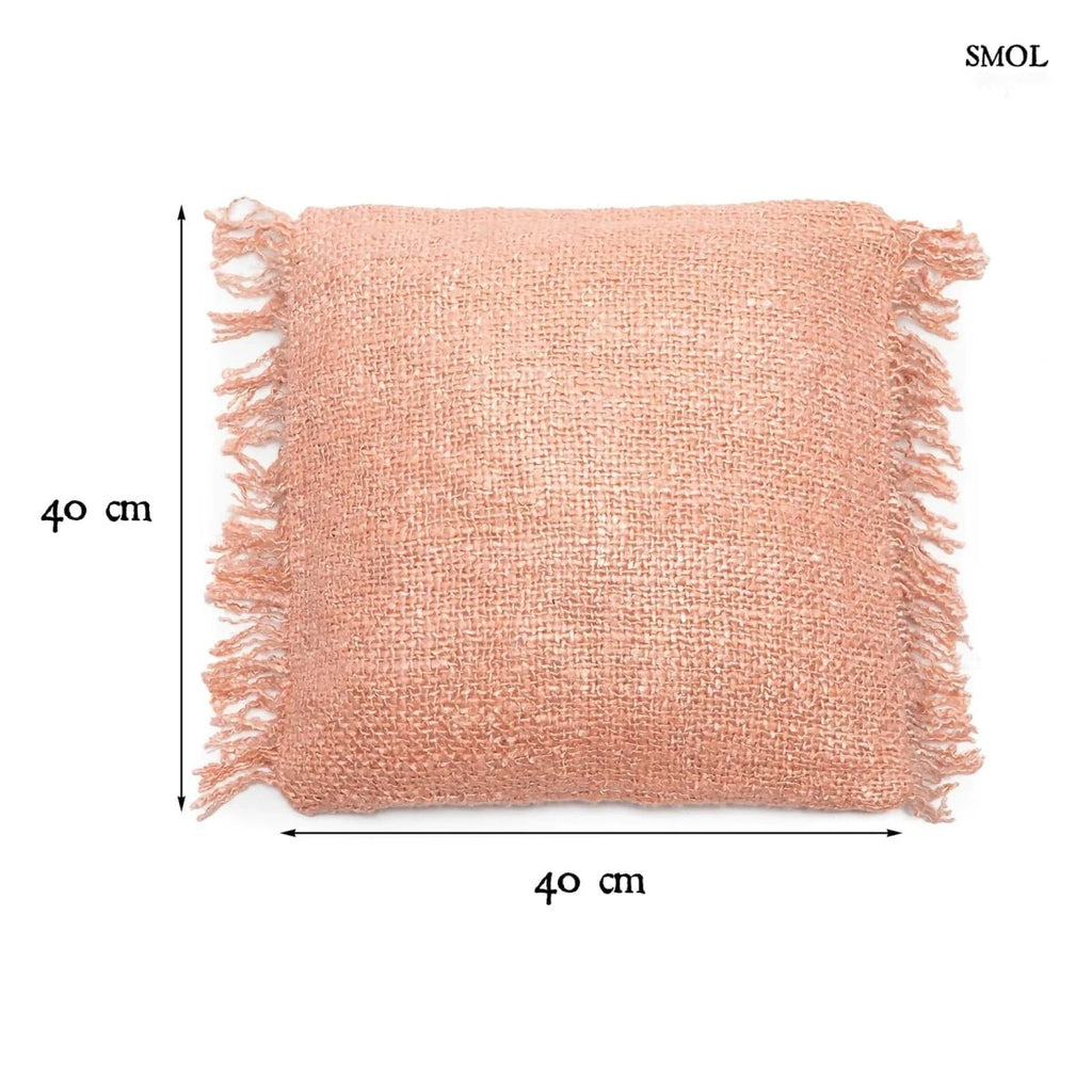 Pamut Díszpárnahuzat, 40x40 | GEE SALMON - SMOL