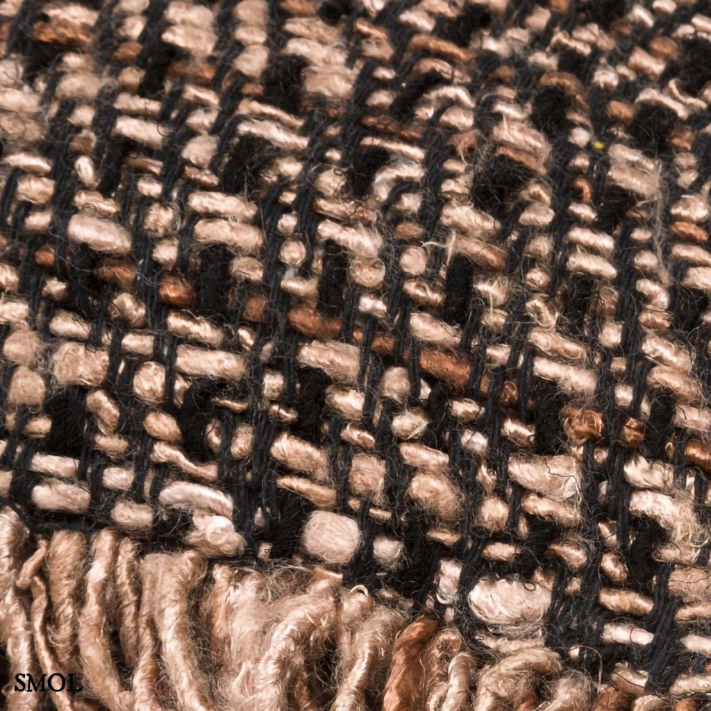 Pamut Díszpárnahuzat, 60x60 | GEE BLACK COPPER - SMOL