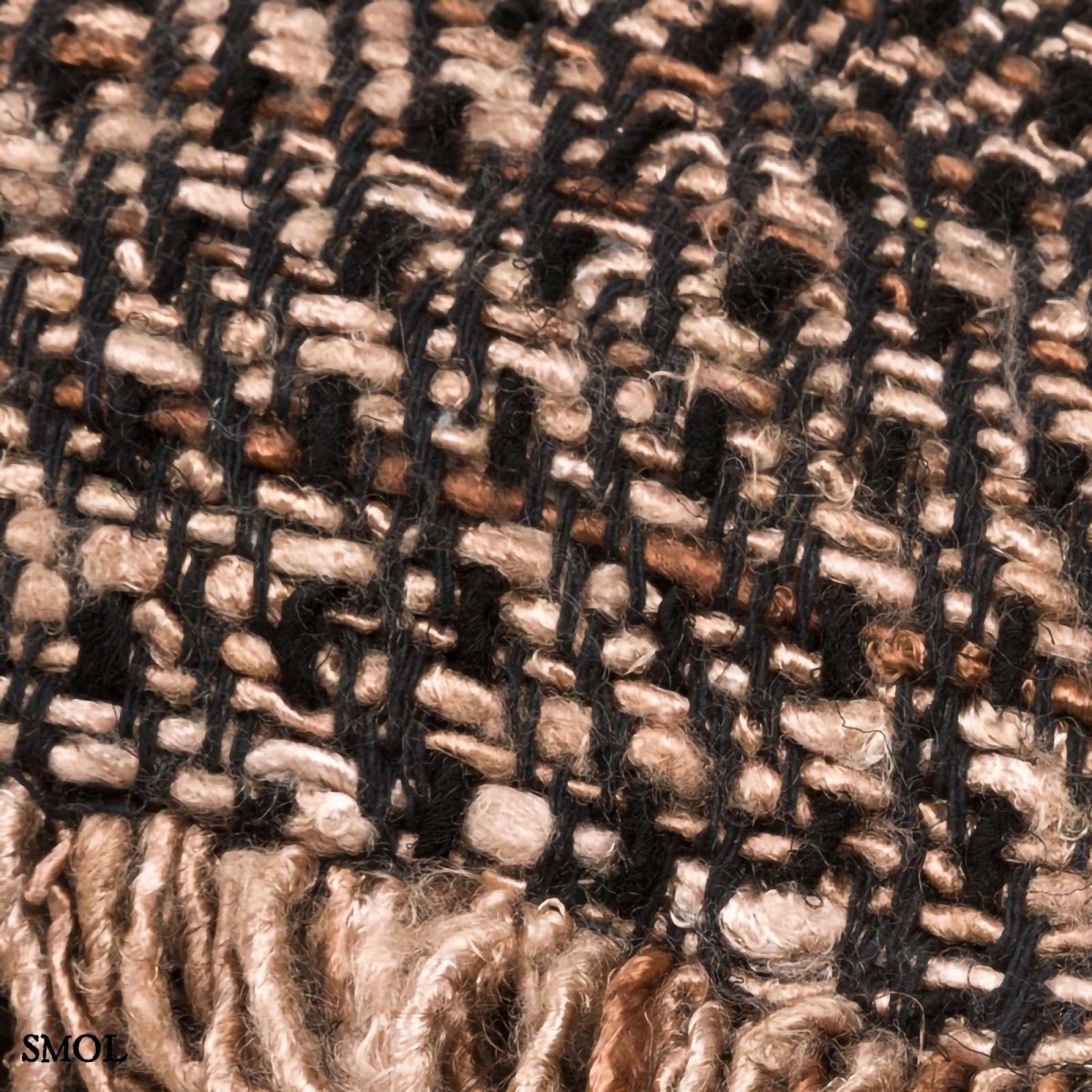 Pamut Díszpárnahuzat, 60x60 | GEE BLACK COPPER - SMOL