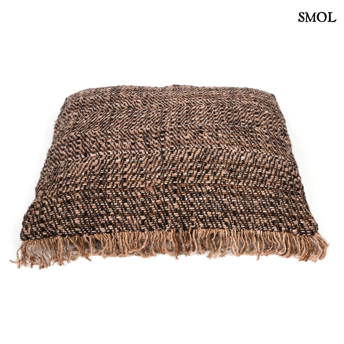 Pamut Díszpárnahuzat, 60x60 | GEE BLACK COPPER - SMOL