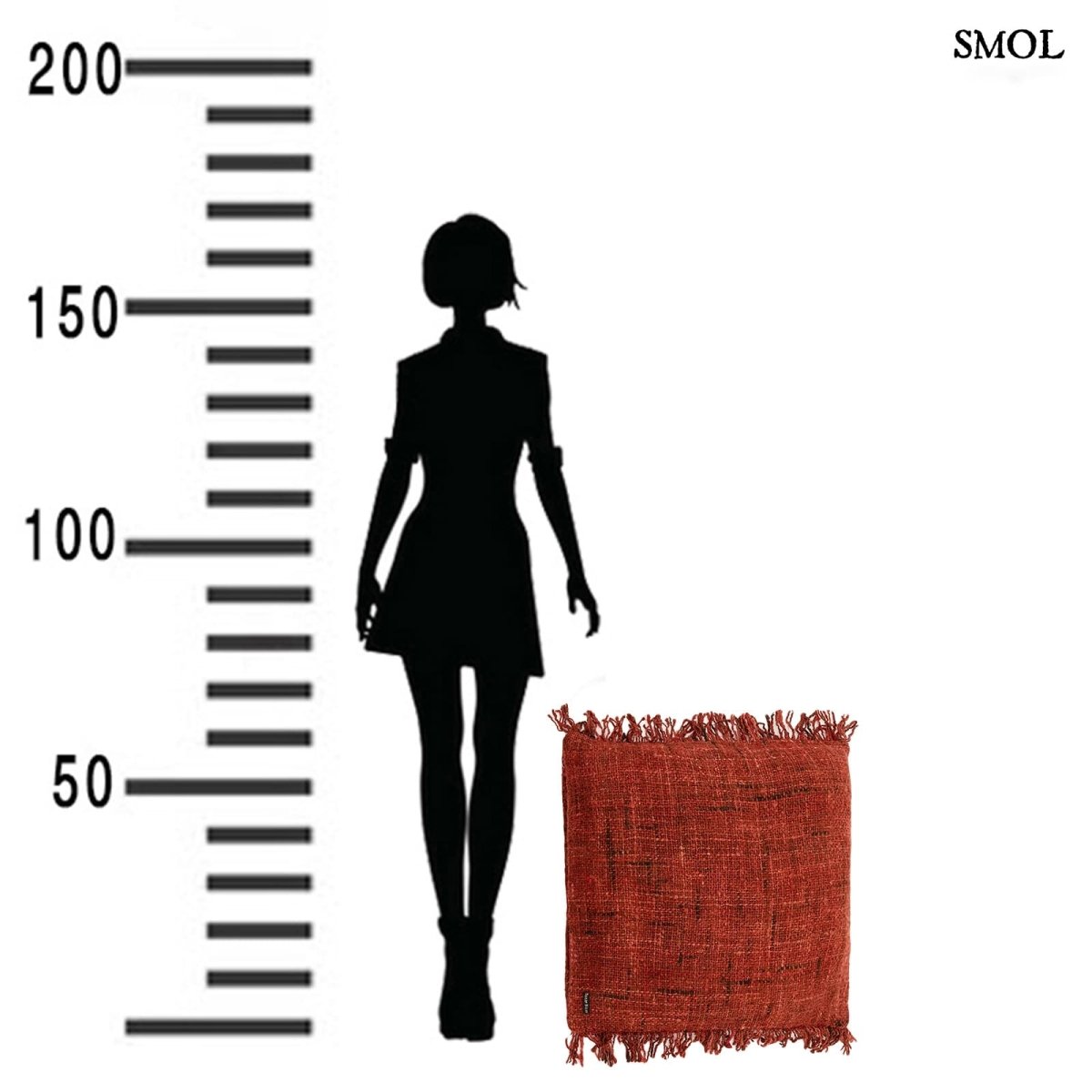 Pamut Díszpárnahuzat, 60x60 | GEE CHERRY - SMOL