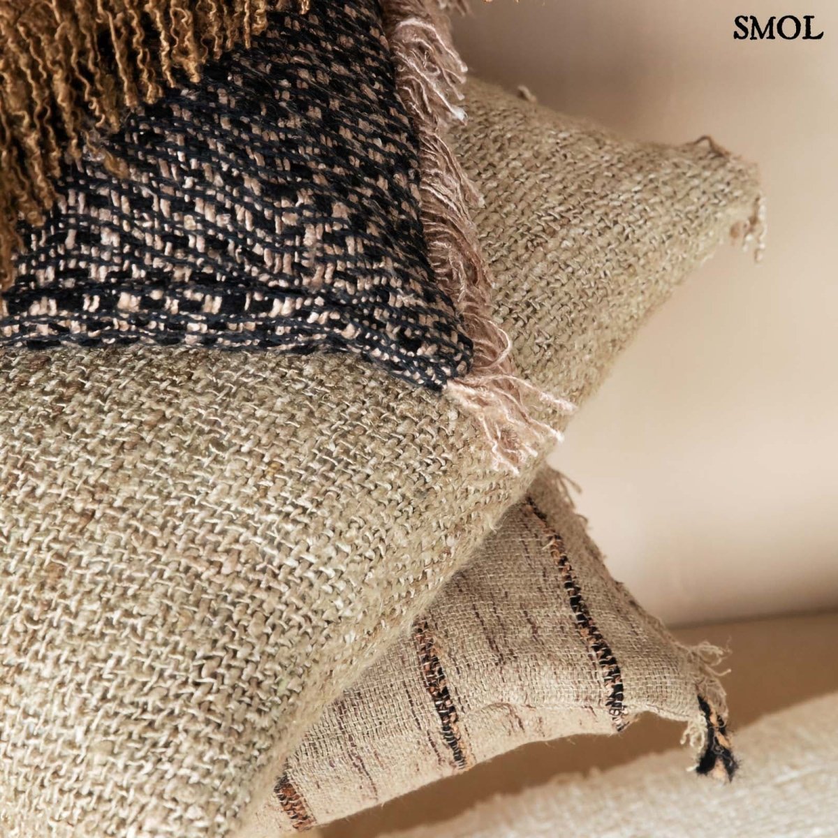 Pamut Díszpárnahuzat, 60x60 | GEE CREAM - SMOL