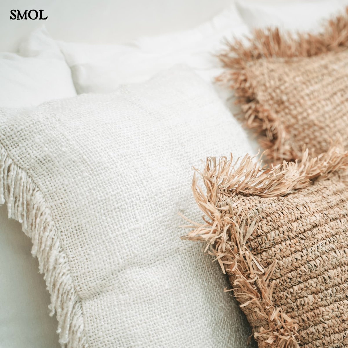 Pamut Díszpárnahuzat, 60x60 | GEE CREAM - SMOL