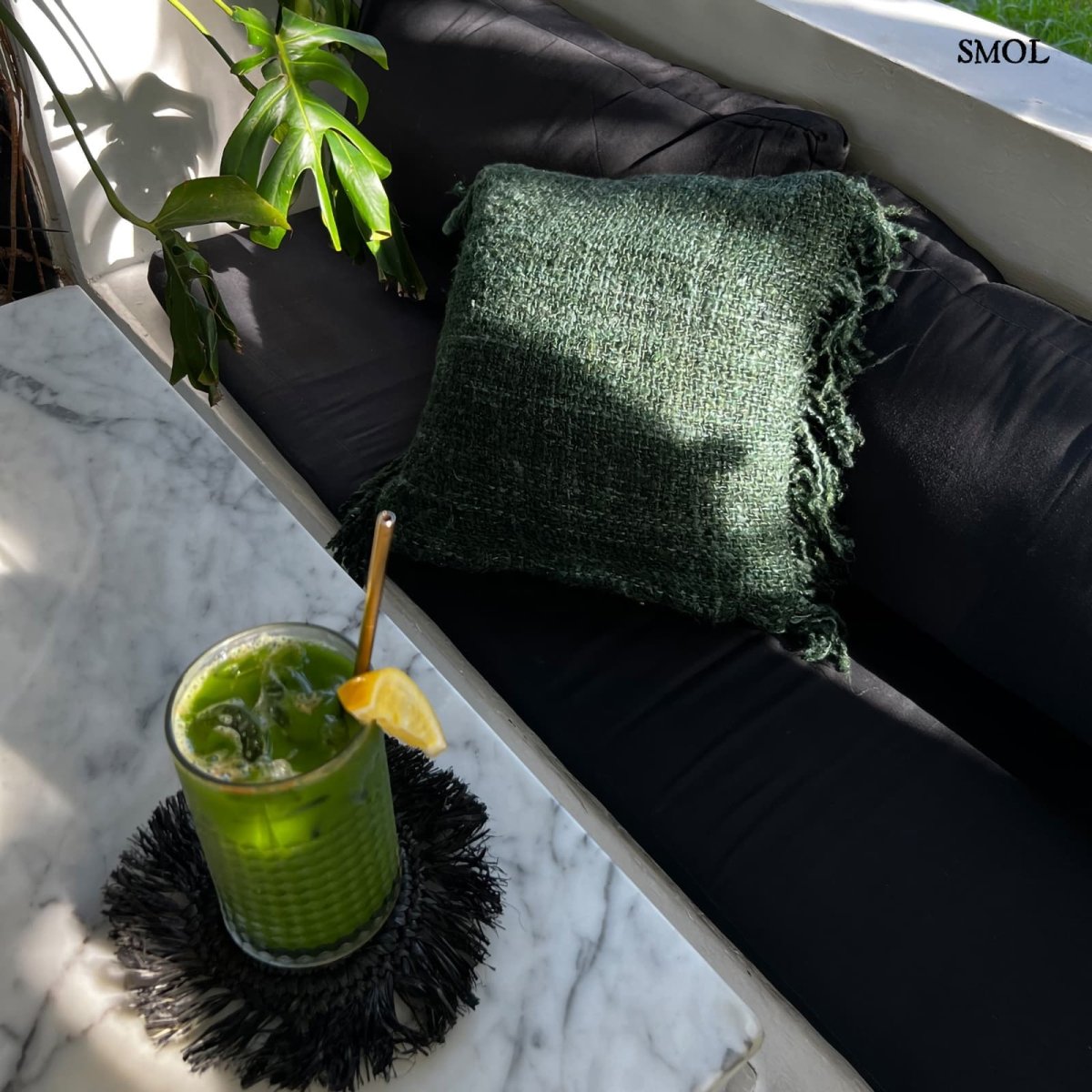 Pamut Díszpárnahuzat, 60x60 | GEE GREEN - SMOL