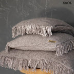 Pamut Díszpárnahuzat, 60x60 | GEE GREY - SMOL