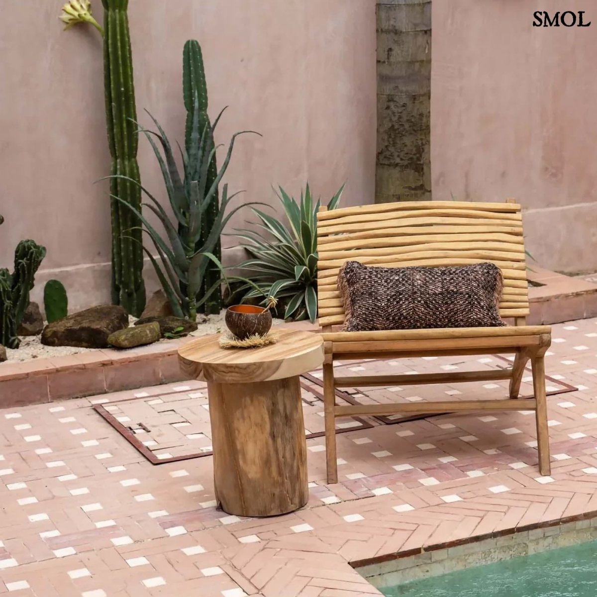 Pihenőszék - teakfa bel - és kültéri | ISLANDER - SMOL