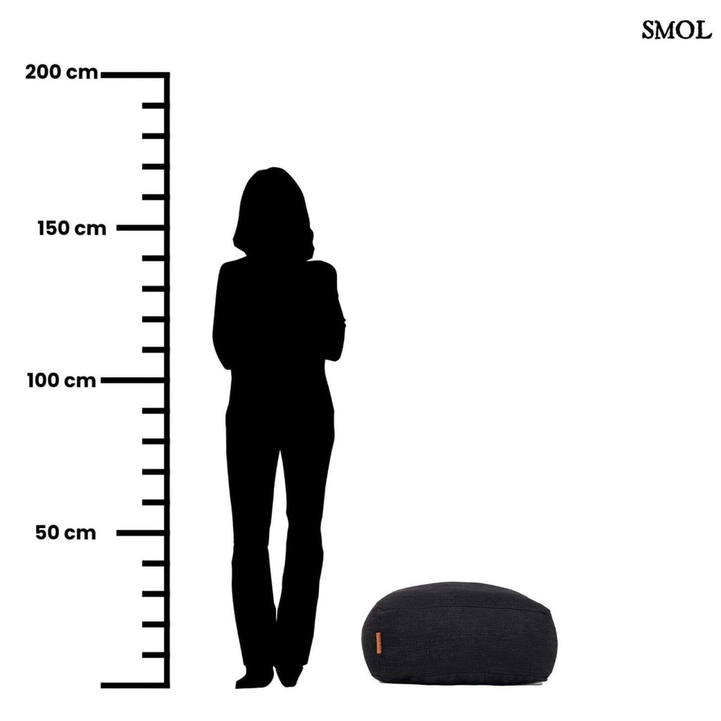 Puff - szögletes, pamut, 60 cm | COMFY - SMOL