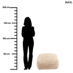 Puff - szögletes, pamut, 60 cm | COMFYB - SMOL