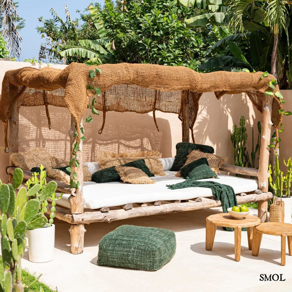 Puff - szögletes, pamut 60 cm | GAVIN - SMOL