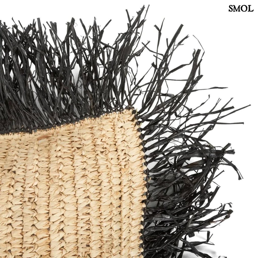 Raffia Díszpárnahuzat, 40x40 | RAFFIA CUSHION - SMOL