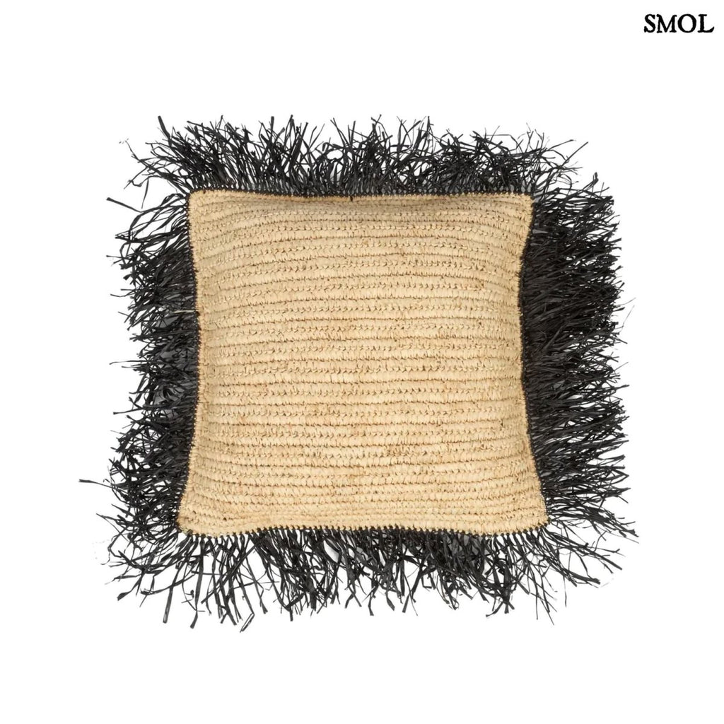 Raffia Díszpárnahuzat, 40x40 | RAFFIA CUSHION - SMOL