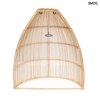 Rattan Fali lámpaernyő - natúr, L | LALO - SMOL