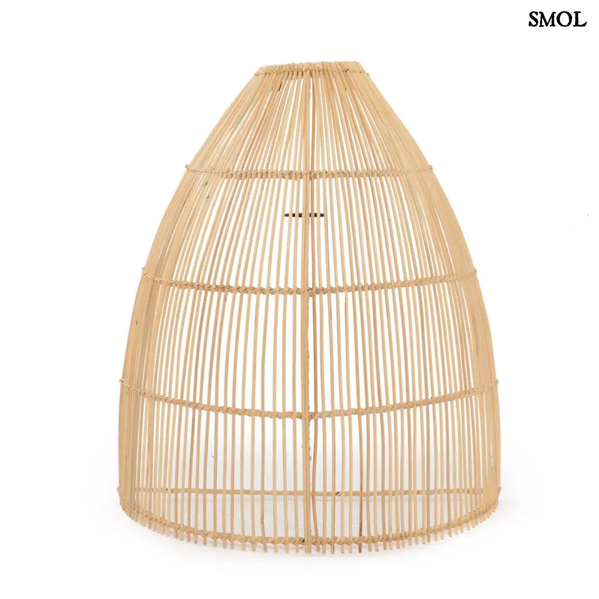 Rattan Fali lámpaernyő - natúr, L | LALO - SMOL