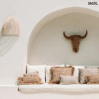 Rattan Fali lámpaernyő - natúr, L | LALO - SMOL