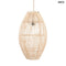Rattan Függőlámpa, Ovális Formájú, 59 cm | ZURI