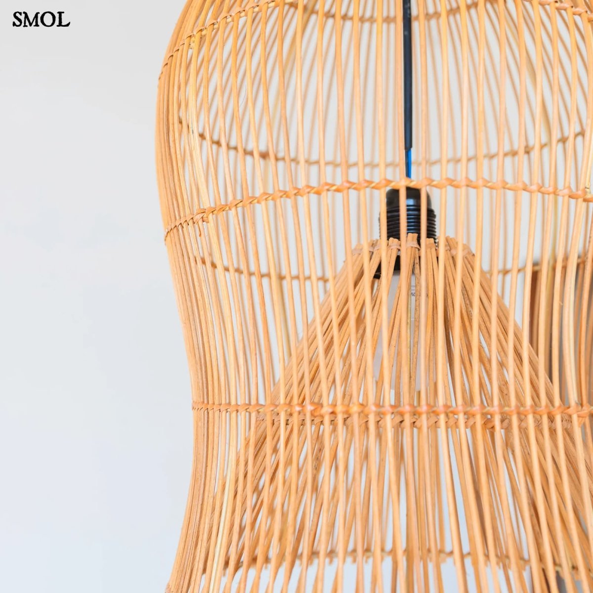 Rattan Függőlámpaernyő, 57 cm | MAHARA - SMOL