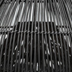 Kézzel fonott rattan függőlámpaernyő 55 cm-es méretben rattan nagyítva