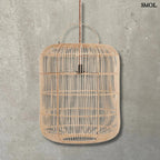 Rattan Függőlámpaernyő - M | BOZELO - SMOL