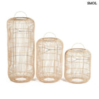 Rattan Függőlámpaernyő - M | BOZELO - SMOL