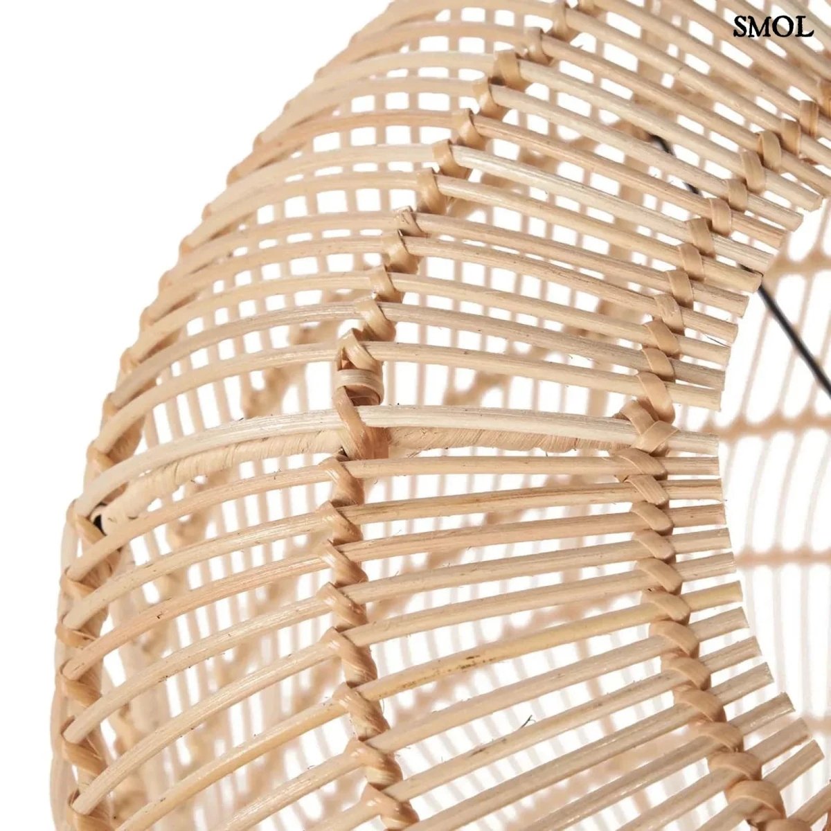 Rattan Függőlámpaernyő - M | BOZELO - SMOL