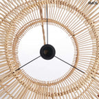 Függőlámpaernyő - rattan, natúr, L | ARUN | SMOL - felülről