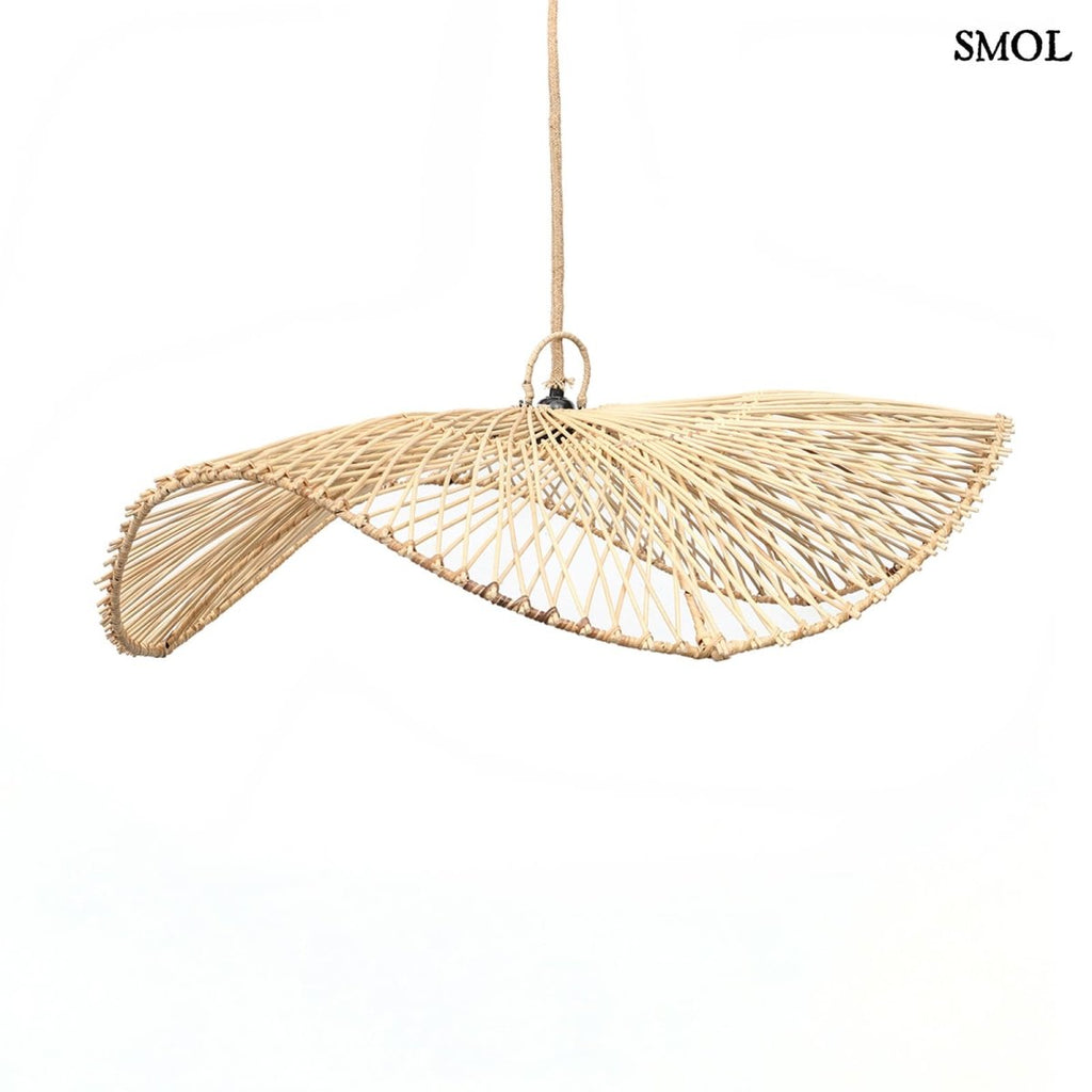 Természetes Rattan Függőlámpaernyő, 75 cm | CHAPEAU | SMOL - oldalról