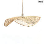 Természetes Rattan Függőlámpaernyő, 75 cm | CHAPEAU | SMOL - oldalról