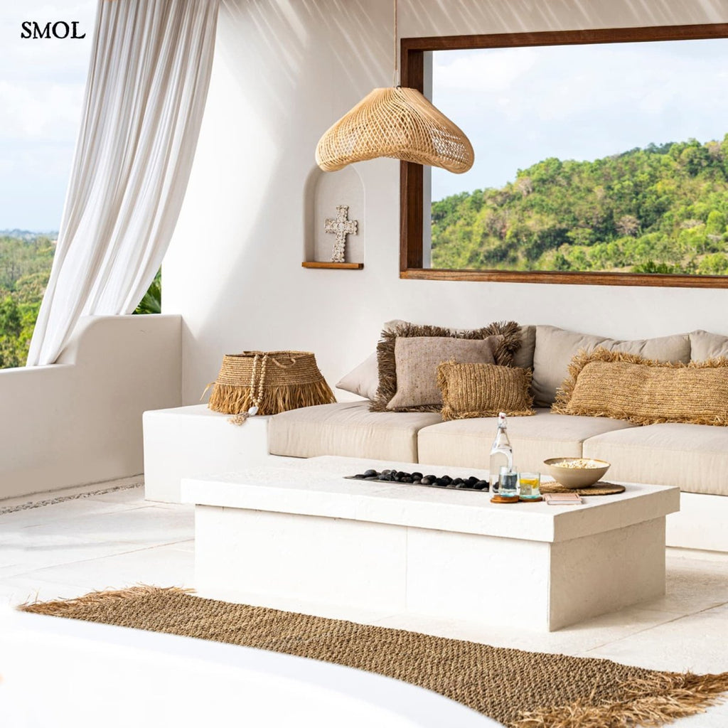 Természetes Rattan Függőlámpaernyő, 60 cm | CLOUD | SMOL - berendezett taraszon