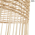 Rattan Függőlámpaernyő - natúr, M | ELBA - SMOL