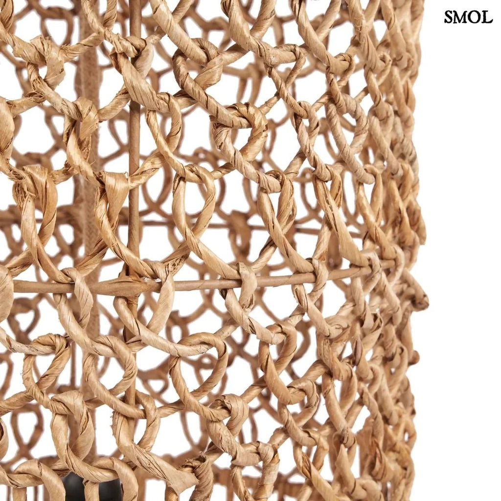Lámpaernyő - rattan, L | TAKUHANKI | SMOL - fonat nagyítva