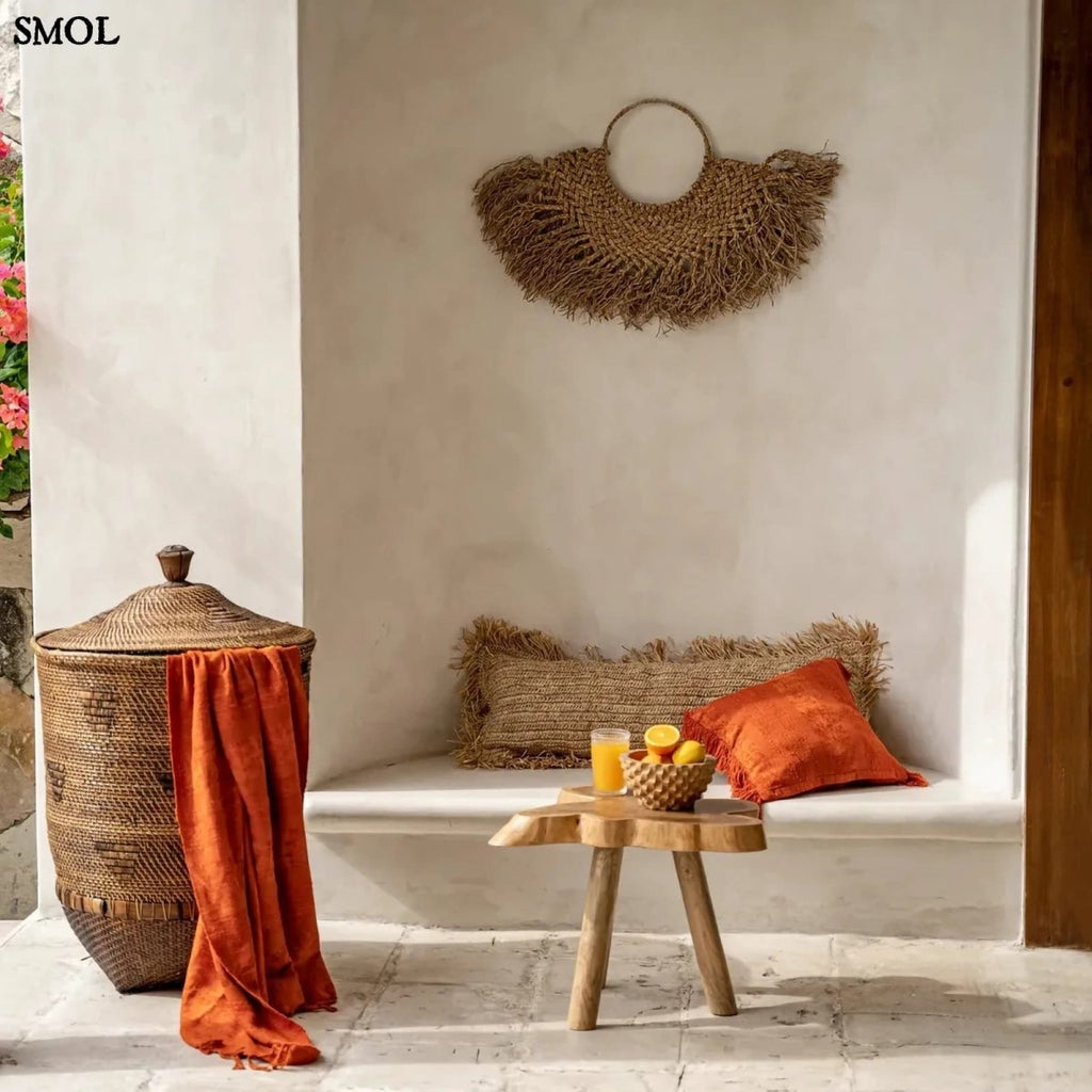 Rattan Szennyestartó Kosár - XL | COLONIAL LAUNDRY - SMOL