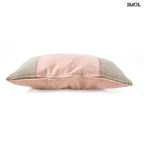 Rózsaszín Bársony - Len Díszpárnahuzat – 30x50 | VELVET - SMOL