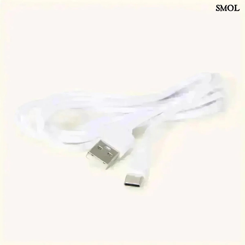 Sötétbarna Fa Asztali Lámpa USB - C Töltéssel | BEN - SMOL