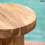 Suarfa Kisasztal Tömör Fából, 45 cm | INTI - SMOL
