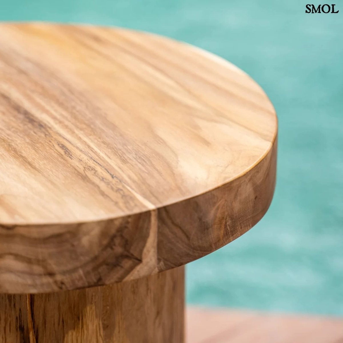Suarfa Kisasztal Tömör Fából, 45 cm | INTI - SMOL