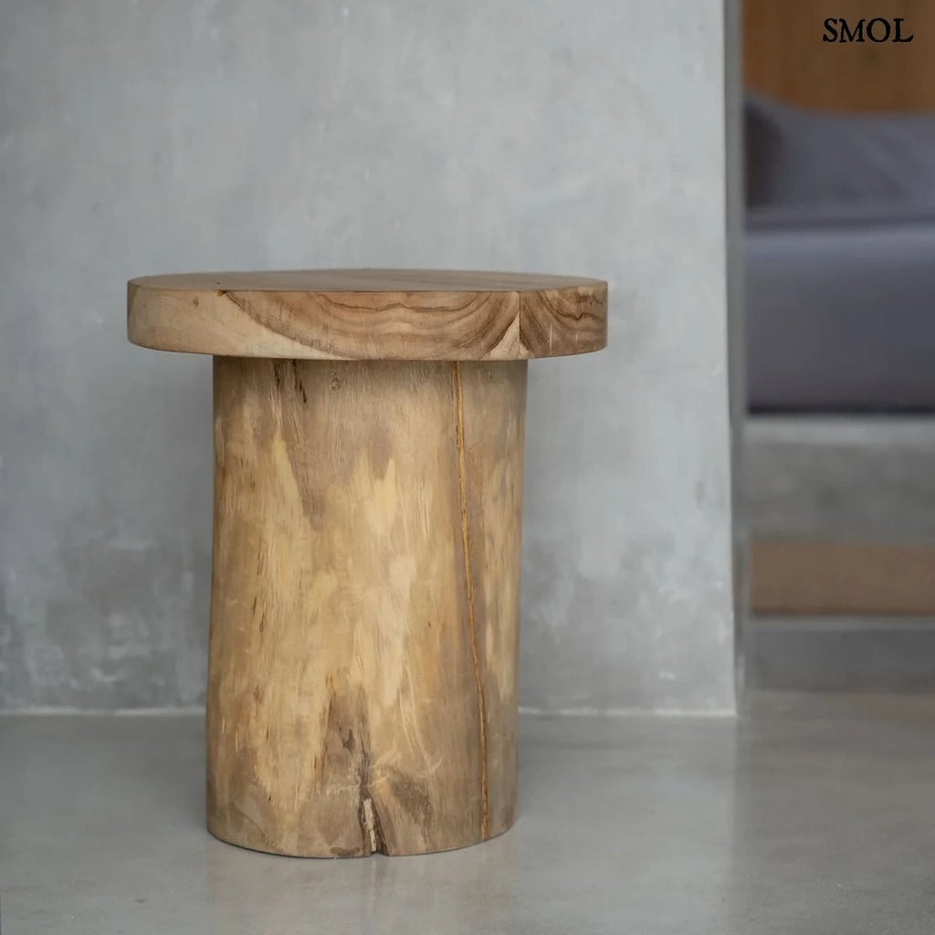 Suarfa Kisasztal Tömör Fából, 45 cm | INTI - SMOL