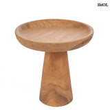 Cake stand - teak, natural | TITIK