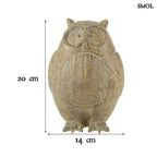 Szobor - bagoly, 20cm | CLEO - smol.hu - méretekkel