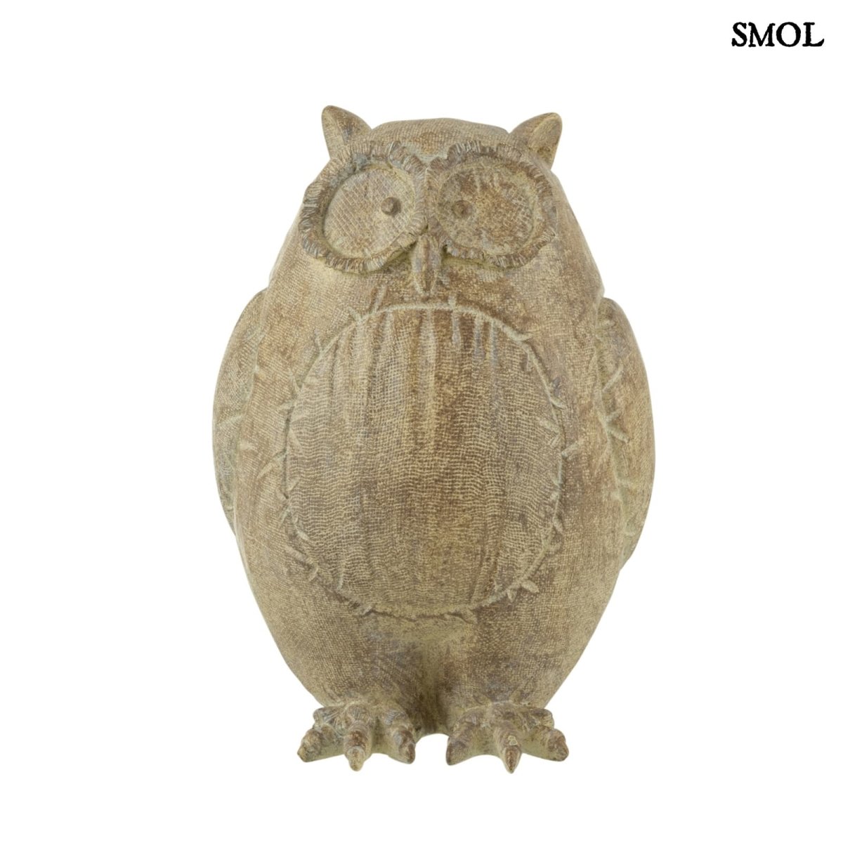 Szobor - bagoly, 20cm | CLEO - smol.hu - szemből